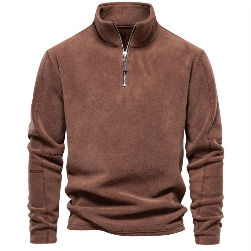 Paolo™ | Maglione con zip in pile