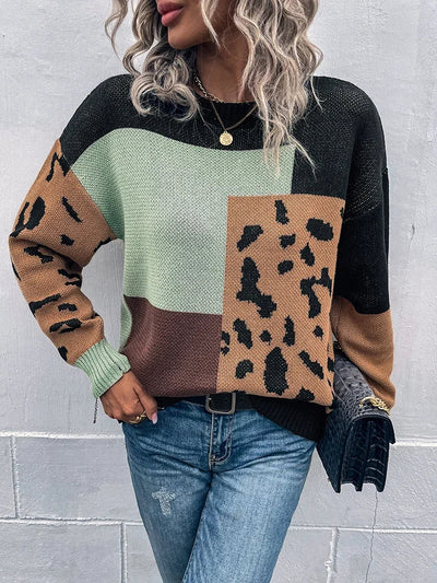 Vanessa™ | Pull Leopardato