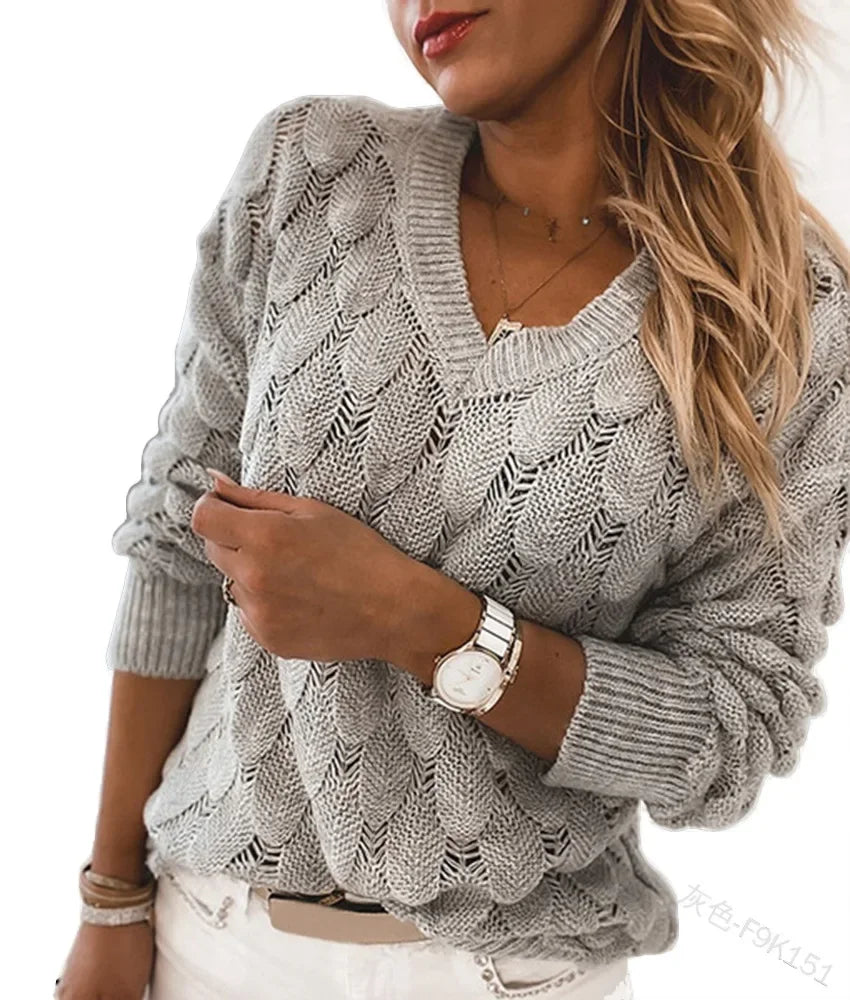 Arianna™ | Pullover Casual con Collo a V