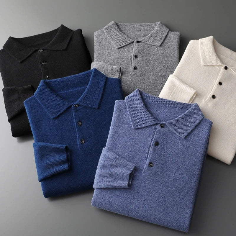 Rafael™ | Polo in Jersey di Cashmere